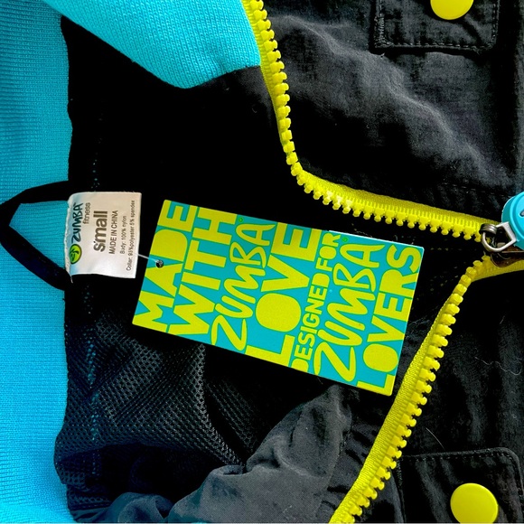 Zumba Fitness Jacket, size S - Picture 4 of 5